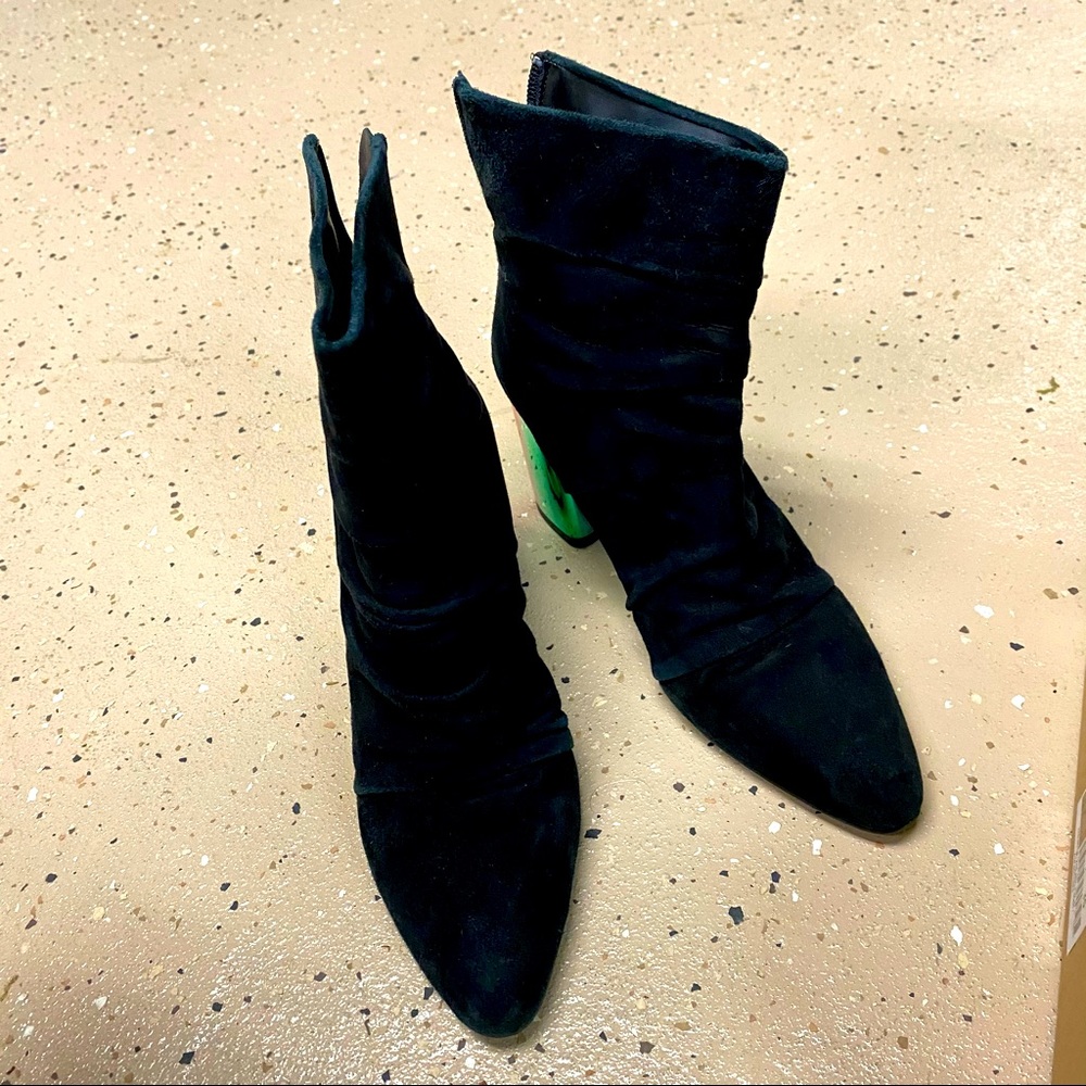 Zara leather boots